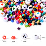 28 Grids 3mm Glass Rice Beads DIY Beaded Bracelet Material - Cindi Book