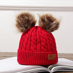 Baby Ear Caps, Children's Raccoon Fur Caps - Cindi Book