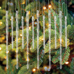 Old World Christmas Clear Glass Icicles Set Of 24 Ornament - hand-blown glass Christmas tree ornament (view 2)