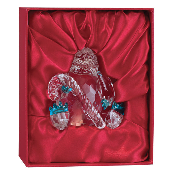 Old World Christmas Bumble Crystal Figurine - hand-blown glass Christmas tree ornament (view 5)