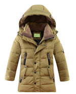 '-30 Degree Children's Winter Jackets Duck Down Padded Children Clothing Big Boys Warm Winter Down Coat Thickening Outerwear - Cindi Book