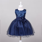 Baby Sequin Dress Flower Girl Wedding Princess Dress - Cindi Book
