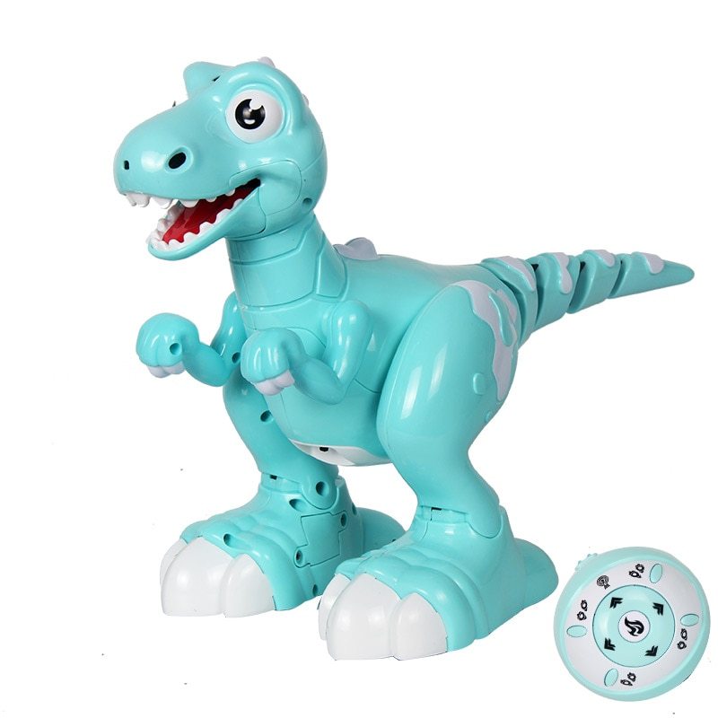 RC Dinosaur Intelligent Electronic Spray Music Dance 2-Colors Remote Control Dragon Animal Robots Child's Toys For Kids Gift - Cindi Book