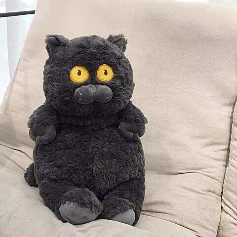 Kitty Doll Interpupil Cat Plush Toy Creative Throw Pillow
