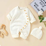Babies' Knit Jumpsuit Male And Female Baby Sweater - Cindi Book