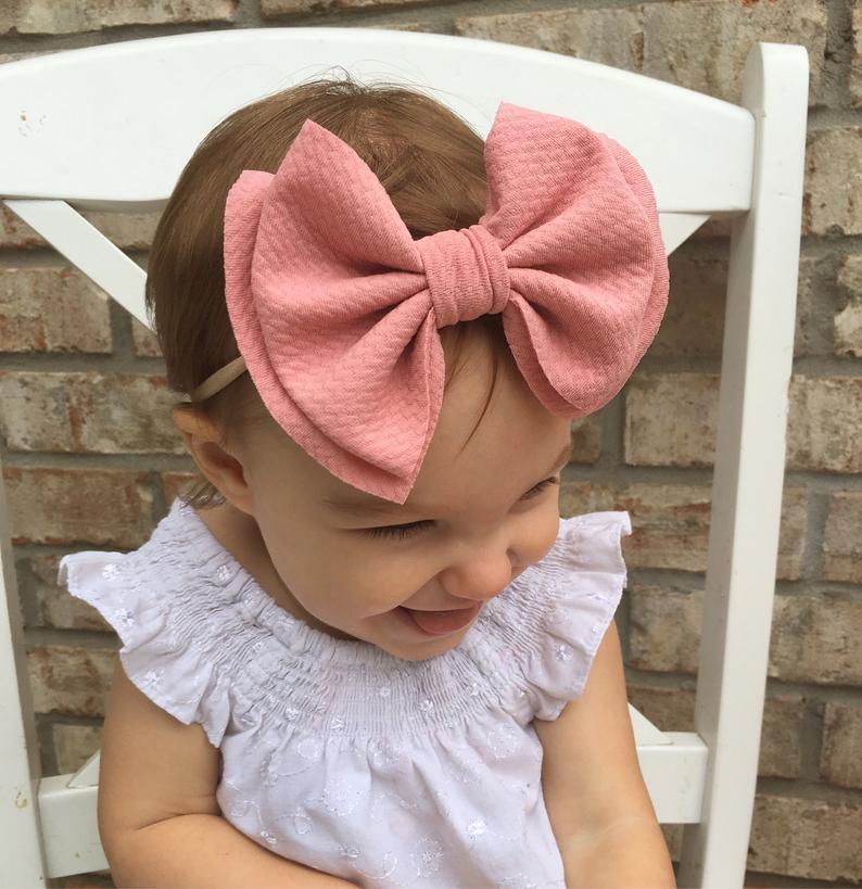 Children's Bow Hair Band Baby Double Layer - Cindi Book