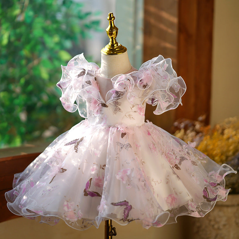 Girls Farcent Umbrella Princess Dress