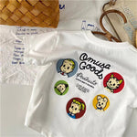 Summer Boys And Girls Fashion Short Sleeve T-shirt - Cindi Book