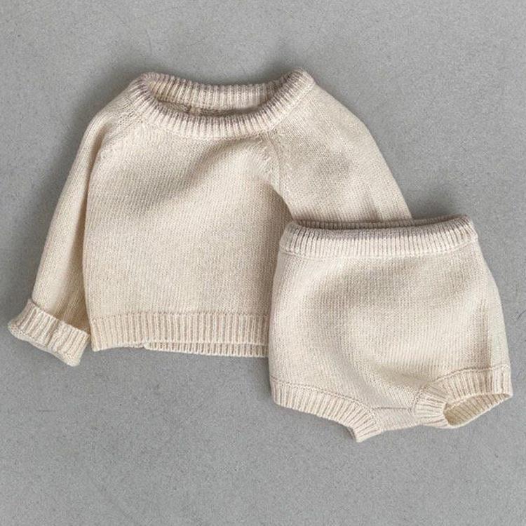 Baby Sweater Top Shorts Suit - Cindi Book