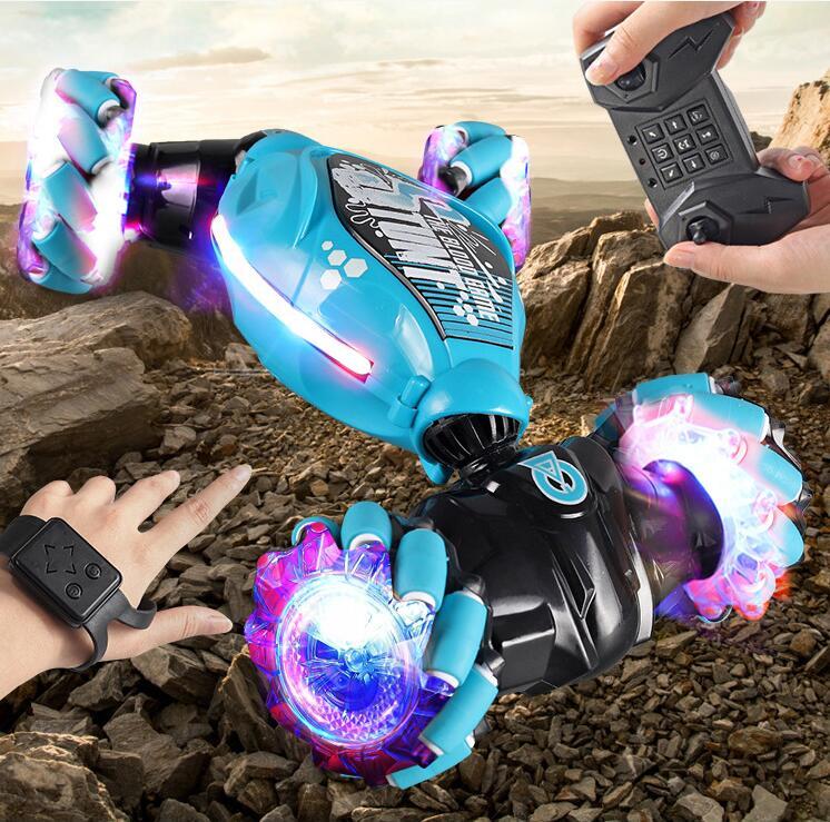 Gesture Sensing Twisting Rc Remote Control Toy Transforming Car - Cindi Book