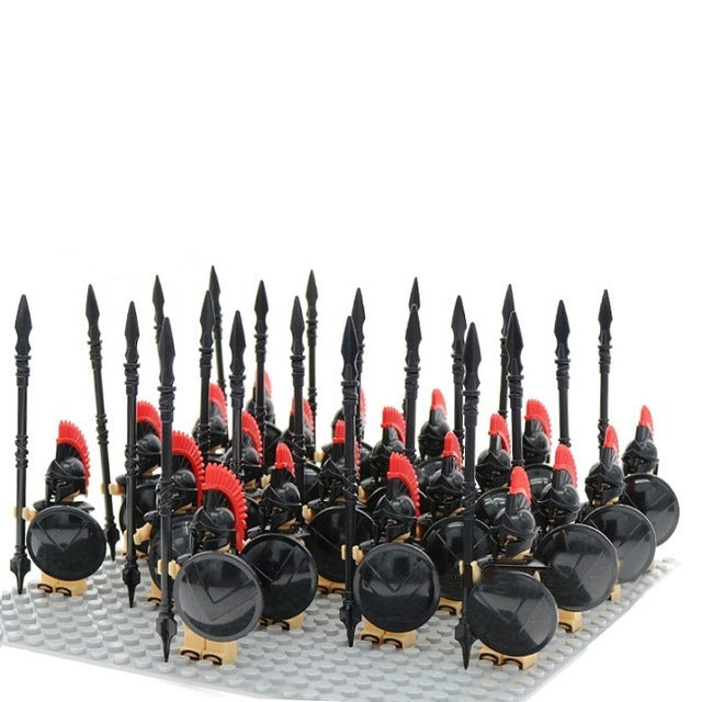 Roman Commander Cavalry Series Assembled Building Block Miniature Toys - Cindi Book