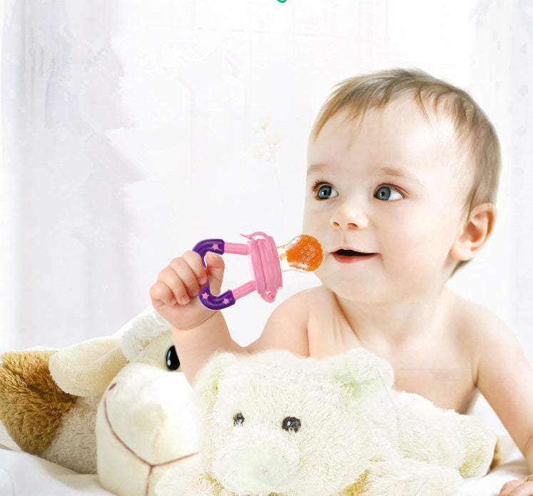 New Baby Silicone Pacifier, Encapsulated to Soothe Complementary Food Feeding Artifact