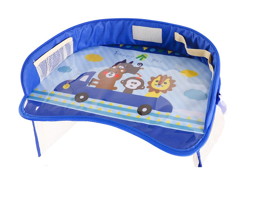Children's toys storage waterproof table pouch car storage table dining table tray waterproof toy table - Cindi Book