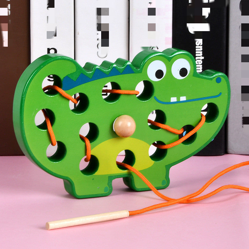 Children's Early Education Wooden DIY Creative - Cindi Book