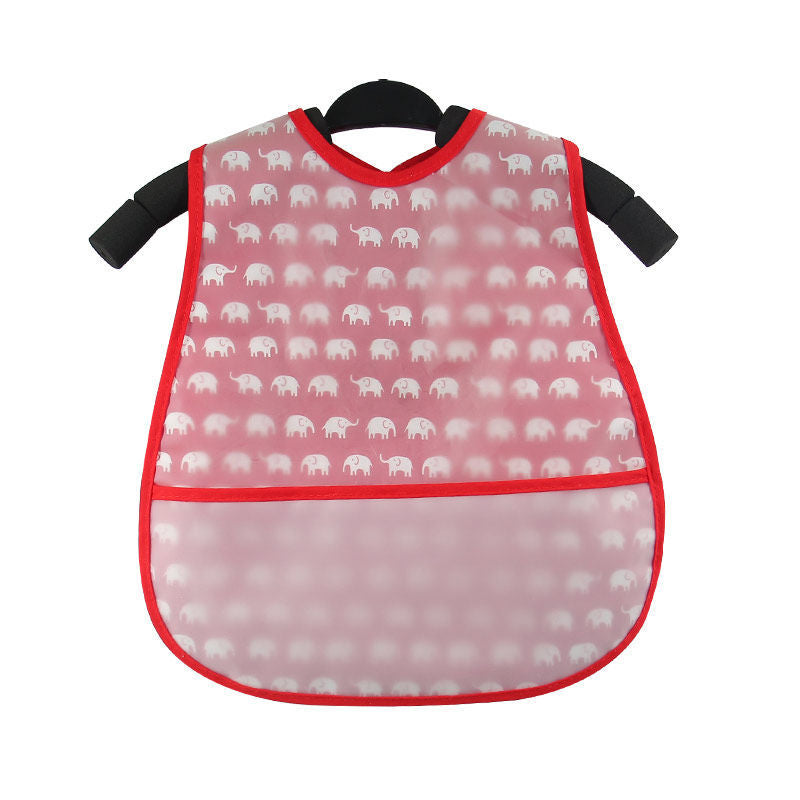 Baby eating bib girl baby waterproof children male painting apron - Cindi Book