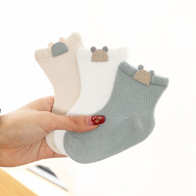Thin cotton baby socks - Cindi Book