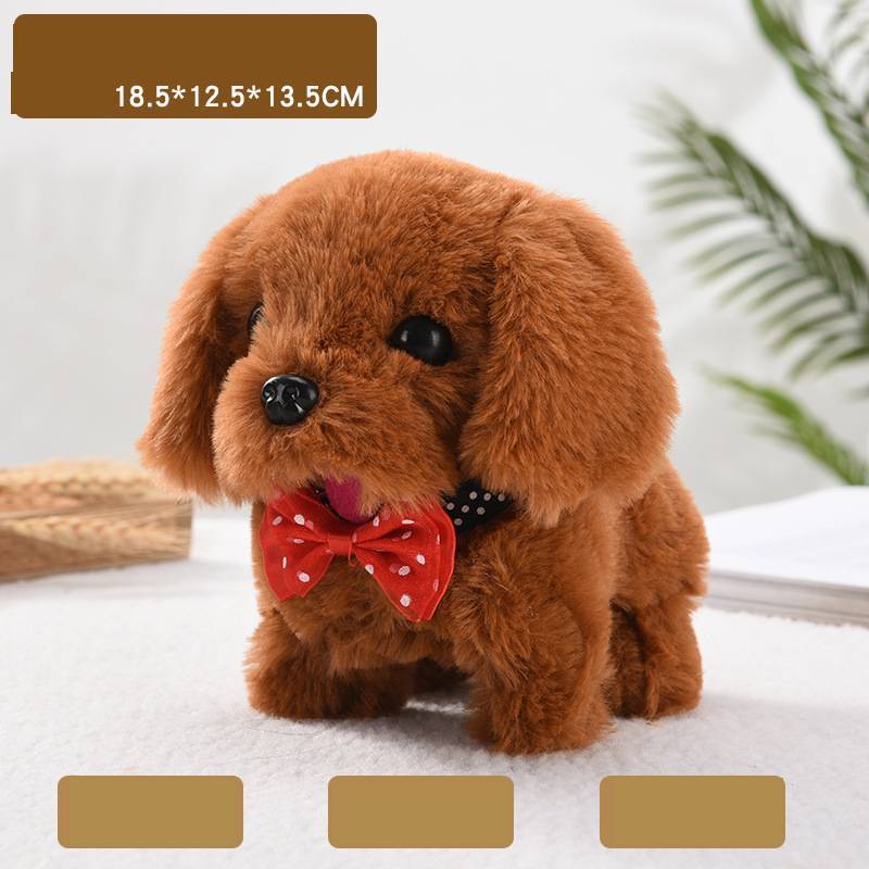 Simulation Electric Dog Plush Children's Toy - Cindi Book