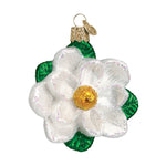 Old World Christmas Magnolia Ornament - hand-blown glass Christmas tree ornament (view 3)