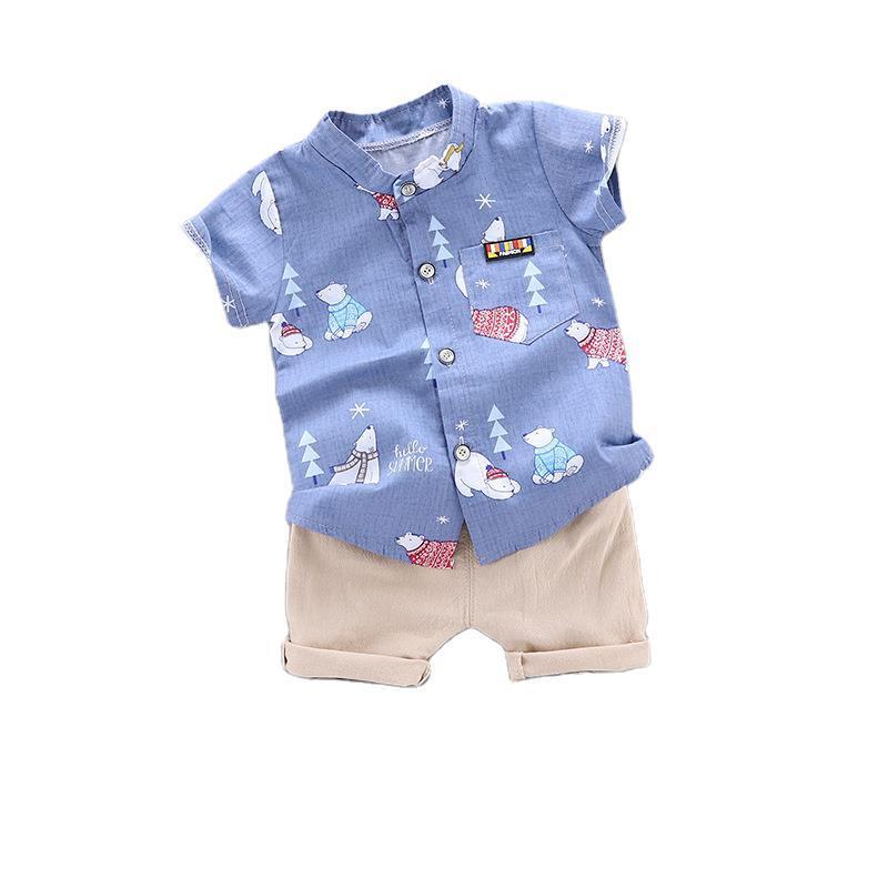 Summer New Children's Clothing Korean Boy Baby Infant Child - Cindi Book