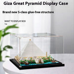 Egypt Khufgiza Great Pyramid Acrylic Display Box Transparent Hand-made Storage Box - Cindi Book