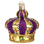 Old World Christmas Crown Of Royalty Ornament - hand-blown glass Christmas tree ornament (view 3)