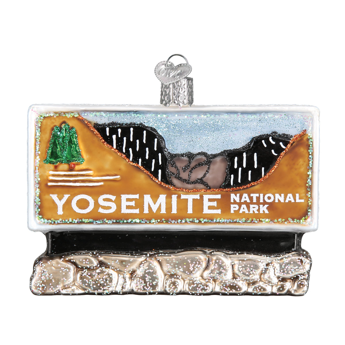 Old World Christmas Yosemite National Park Ornament - hand-blown glass Christmas tree ornament (view 3)