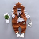 Children's Clothes Boys' Suits Boys' Autumn Three-Piece Suits - Cindi Book