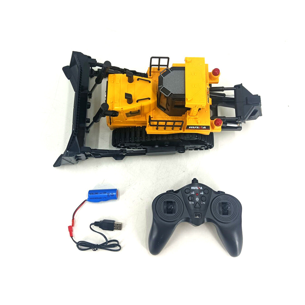 Remote Controlled Heavy Bulldozer Childrens Electric Toy Model - Cindi Book