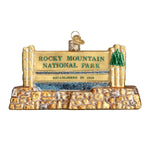 Old World Christmas Rocky Mountain National Park - hand-blown glass Christmas tree ornament (view 3)