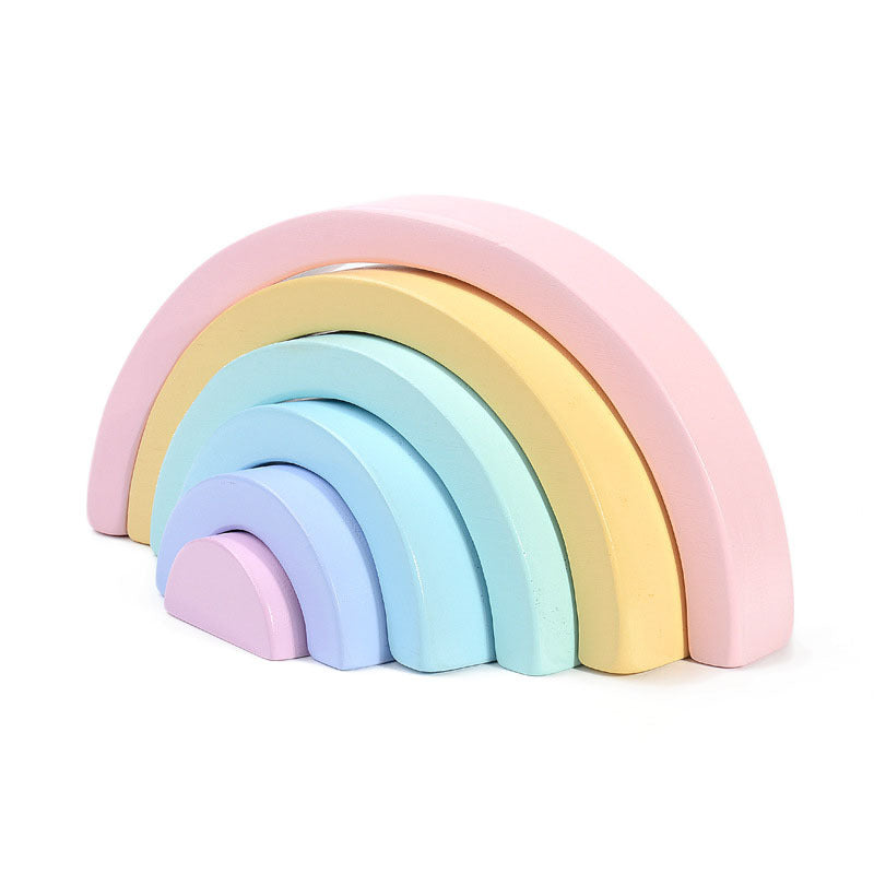 Arch bridge semicircle building blocks children toys - Cindi Book