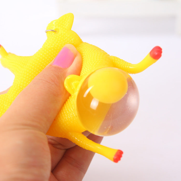 Venting toy laying hen - Cindi Book