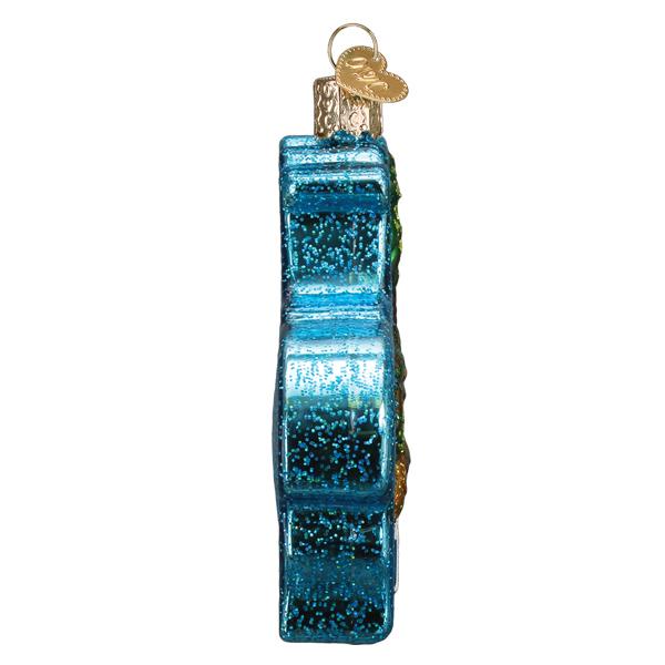 Old World Christmas Hawaiian Islands Ornament - hand-blown glass Christmas tree ornament (view 5)