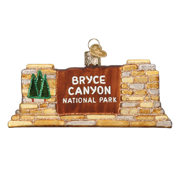 Old World Christmas Bryce Canyon National Park Ornament - hand-blown glass Christmas tree ornament (view 3)