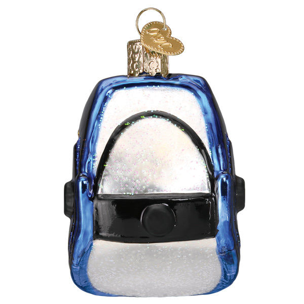 Old World Christmas Welding Helmet Ornament - hand-blown glass Christmas tree ornament (view 4)