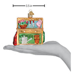 Old World Christmas Potting Bench Ornament - hand-blown glass Christmas tree ornament (view 6)