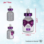 Old World Christmas Jolly Tox Ornament - hand-blown glass Christmas tree ornament (view 6)