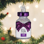 Old World Christmas Jolly Tox Ornament - hand-blown glass Christmas tree ornament