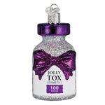 Old World Christmas Jolly Tox Ornament - hand-blown glass Christmas tree ornament (view 2)