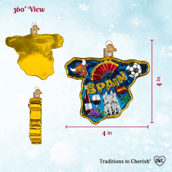 Wonders Of Spain Ornament
