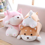 36cm 55cm Cute Fat Shiba Inu Dog Plush Toy Stuffed Soft Kawaii Animal Cartoon Pillow Lovely Gift For Kids Baby Children Gifts - Cindi Book