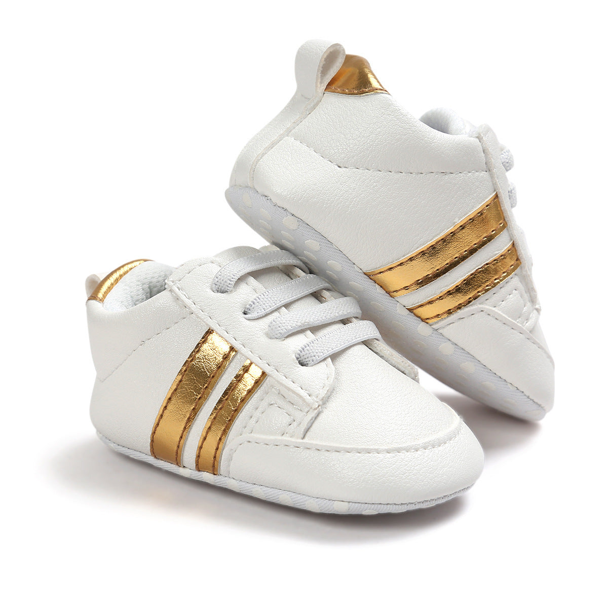Baby Boy Girl Moccasins Shoes Infant PU Leather Non-slip Soft Newborn Sneakers - Cindi Book