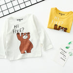 Cartoon children's long sleeve t-shirt bottoming shirt - Cindi Book