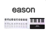 Adjustable Volume Hand Cranked Electronic Piano - Cindi Book