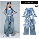 Girls Clothing Kids Hip-Hop Street Dance Trendy Outfit Set - Cindi Book
