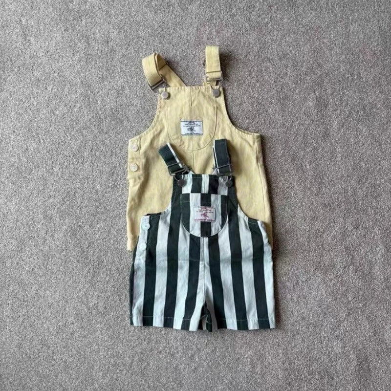 Children's Clothing Suspender Pants