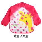 Children's Gown Long Sleeve Kids Waterproof Meal Baby Apron Painting Clothes Bib Protective Clothing - Cindi Book