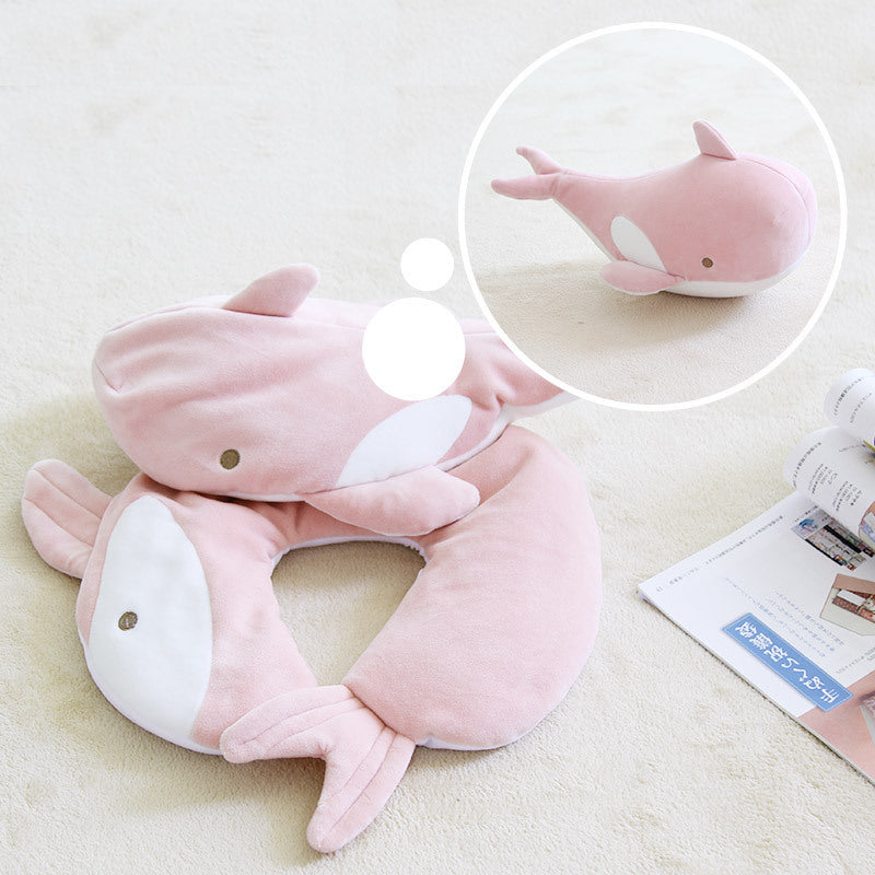 Soft Pillow Penguin U-Shaped Sleep Protection Neck Pillow Home Office Nap Body Pillows Travel Car Adult Cute Pillows - Cindi Book