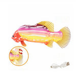 Electric Funny Cat Simulation Fish Beating Usb Jumping Cat Toy - Cindi Book