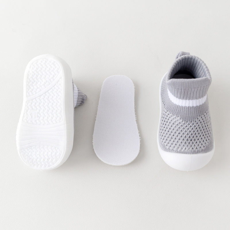 Soft Bottom Non-slip Can't Kick Off Baby Shoes - Cindi Book