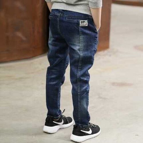 Boys' Denim Trousers Trousers Children's Clothing - Cindi Book